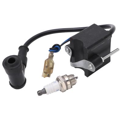 CDI Zündspule Zündkerze Passend für 49cc 50cc 60cc 66cc 70cc 80cc 2?Zweitaktmotor Motorisiert