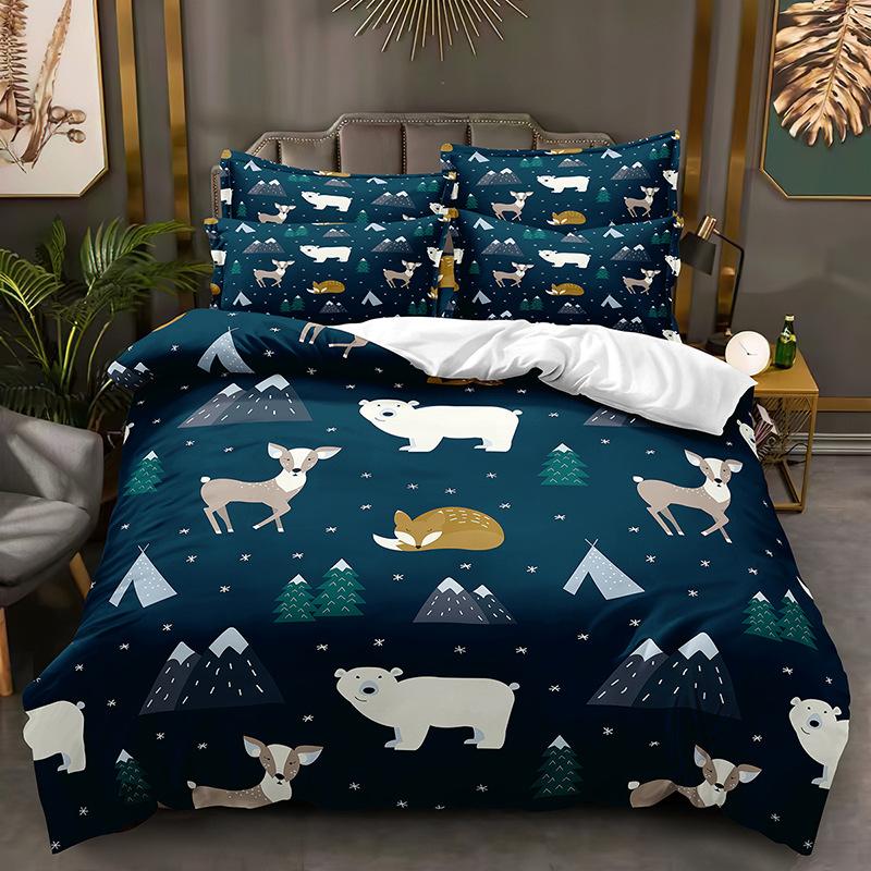 Fashion technology,3D Digital Printed Bedding, Duvet Covers, Pillowcases