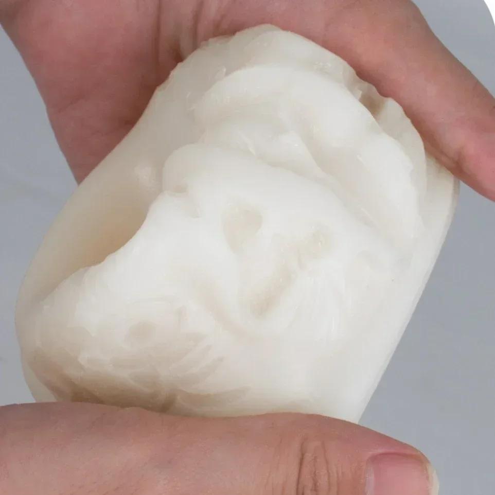 DIY Blume Relief Ei Kerze Silikonform Rose Blume Osterei Harzform Pfingstrose Blume Relief Ei Ornament Gipsform