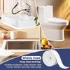 1PC 1M/39.37in Waterproof Sealing Tape For Bathroom Kitchen Home House PVC Water Proof Seal Strip Self Adhesive Wall Sticker