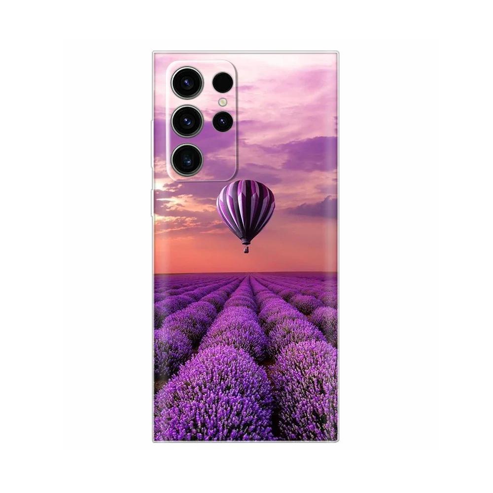 For Samsung S24 Ultra Case Soft Silicone Painted Phone Cover For Samsung Galaxy S24 Ultra S24+ Plus S24 FE Cases Coque Funda Bag