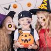 Halloween Stickers for Kids, 1000 Pcs Byhoo Halloween Pumpkin Bat Spider Stickers Roll, 16 Vibrant Colors and Designs, Round Seal Label Stickers,