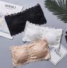 Lace Strapless Anti-Slip Bandeau with Chest Pads – Large Size, Beautiful Back, Anti-Exposure Base Layer.