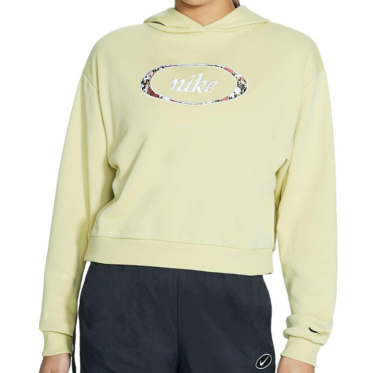 Nike Hooded Sweatshirt Women Tops Mist-Tea-Tree-Green CV1871-318