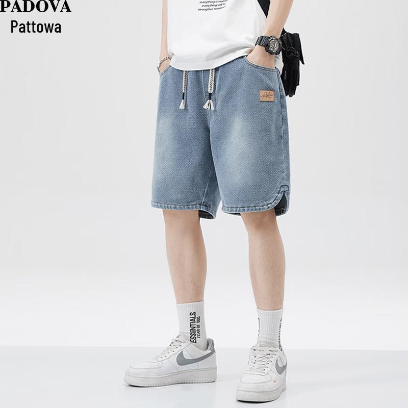 Patuowa Men s Loose Fit Casual Mid-Length Shorts XL