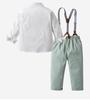 Completo Tuta da Gentleman per Ragazzi Primavera & Autunno: Abbigliamento formale per bambini