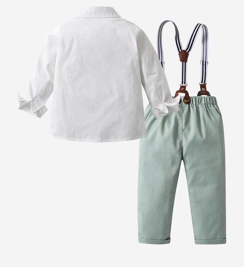 Completo Tuta da Gentleman per Ragazzi Primavera & Autunno: Abbigliamento formale per bambini