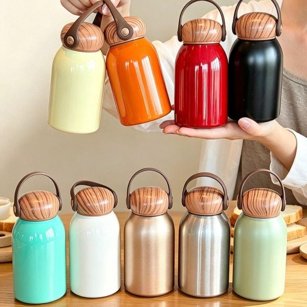 Stainless Steel Portable Insulated Cup 300ml Vacuum Thermos Cup Coffee Mug Sports Activities
