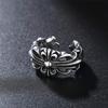 Women's Retro Punk Cross Ring - Trendy, High-End, Open Index Finger with Unique Personality & Temperament