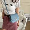 Summer Simple New Candy Color Light Luxury Retro Classic Commuting Texture One-shoulder Small Square Armpit Bag Women's Bag