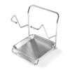 Pot Lid Rack with Drain Tray Countertop Pot-Lid Board Holder Vertical