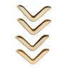 50PCS Gold / Bronze / Yellow Metal Book Corner Protectors