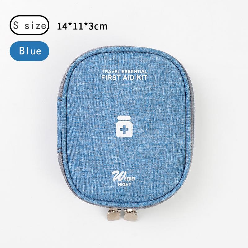 Medicine Bag Home Family First Aid Kit Large Capacity Medicine Organizer Storage Bag Travel Survival Emergency Empty Portable