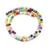 1 Strand 3x2mm Faceted Crystal Beads AB Mixed Color Glass Loose Spacer Bead For Jewelry Making DIY Necklace Bracelet Accessories