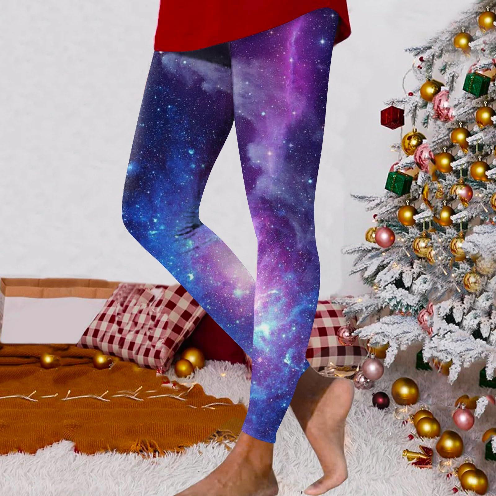 

Жіночі модні принтовані еластичні повсякденні штани для йоги на талії S синій