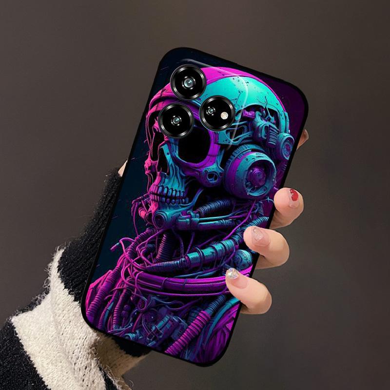 For ZTE Axon 60 Lite Case Fashion Luxury Animals Soft TPU Protective Silicone Cases For ZTE Axon 60 Lite Back Cover Phone Bag