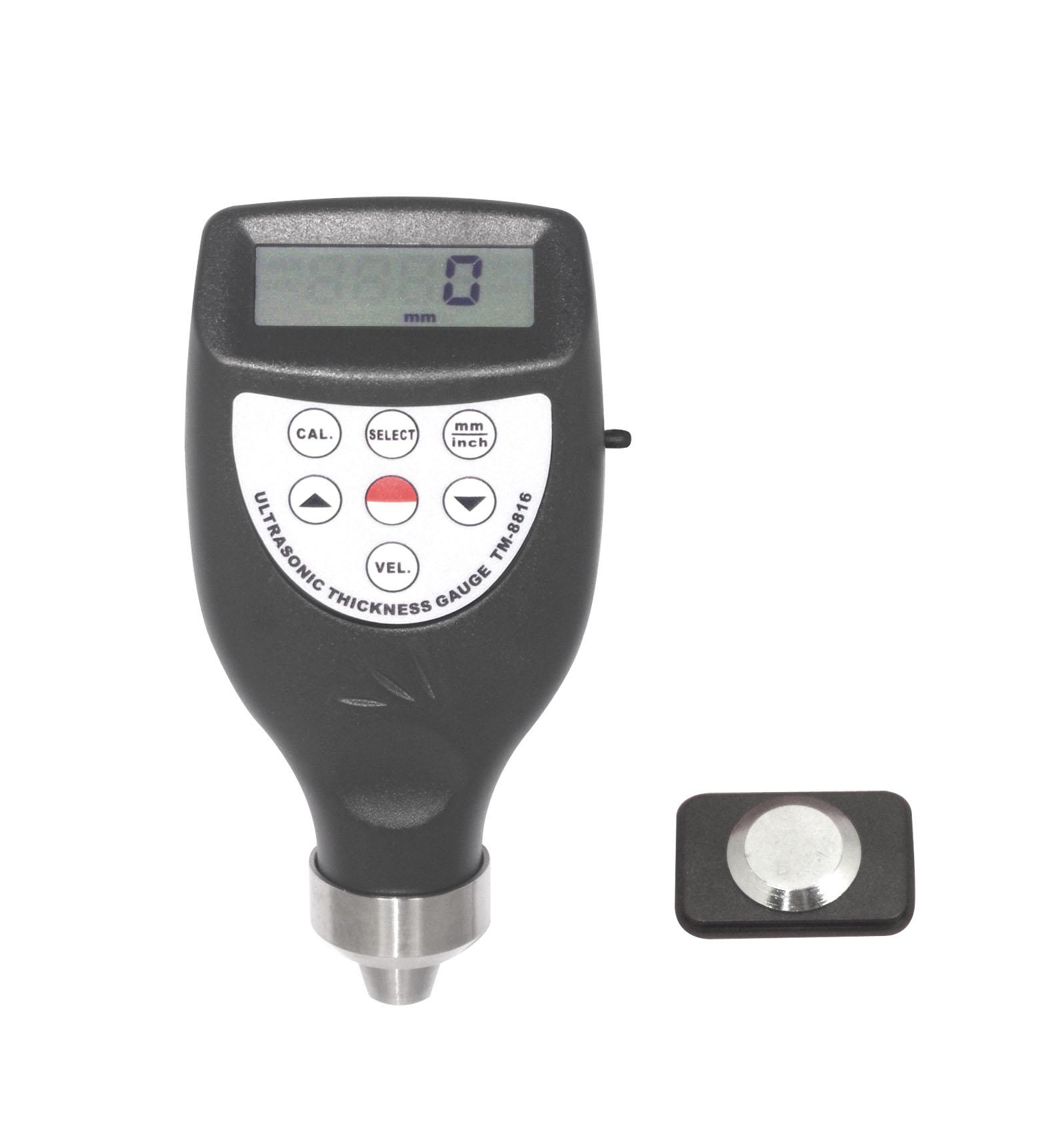 Digital Pipe Thickness Gauge Ultrasonic Thickness Meter TM-8816C Range 0.8-200mm 0.75-200mm