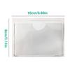 10x8 MM Windschutzscheibe Parken Auto Kartenhalter Genehmigung Transparent IC Karte PVC Plastikkartenhülle Tasche Auto Windschutzscheibenparkhalter
