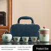 Yipan Nordic Ceramic Portable Gongfu Tea Set