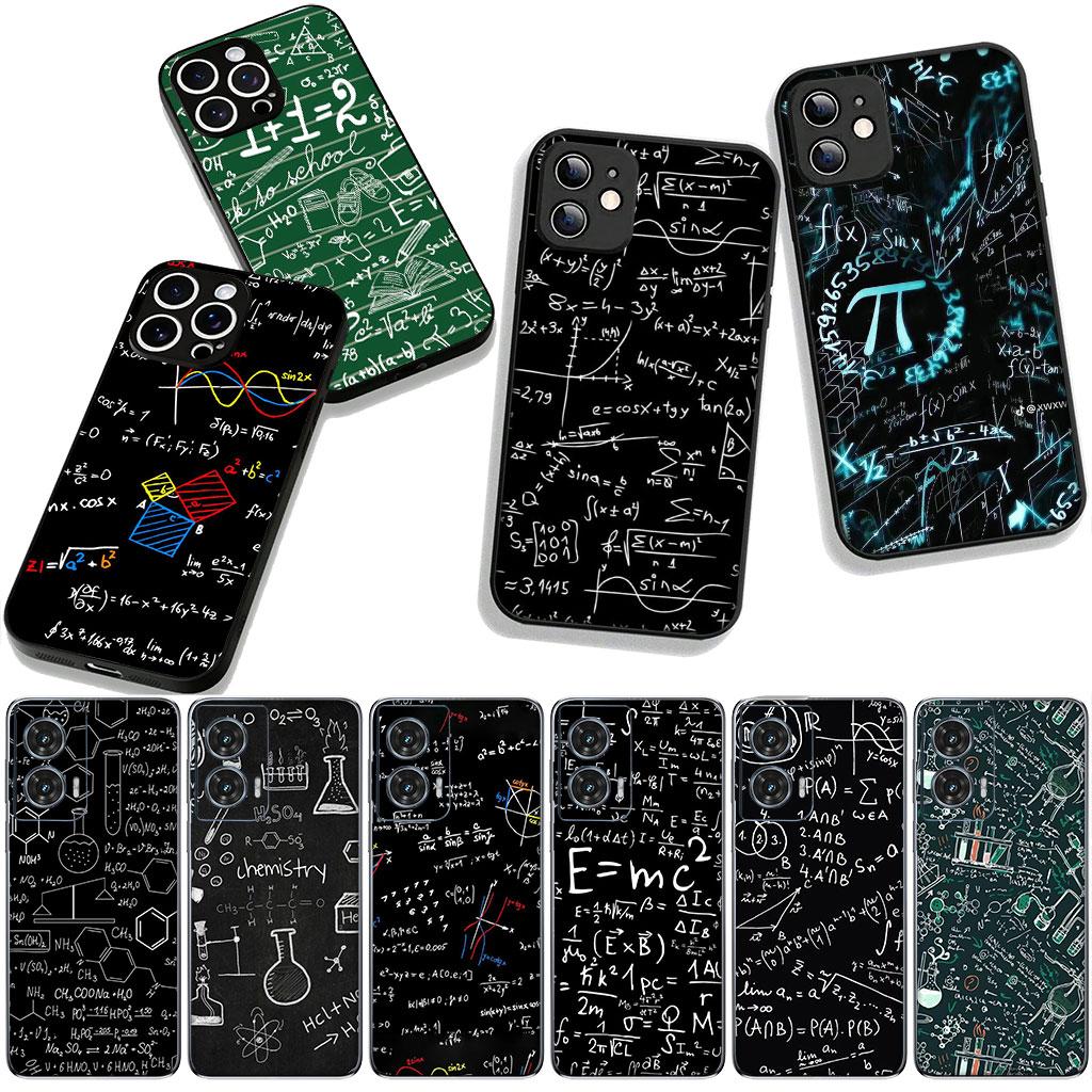 Chemistry Science Chemical Maths Equation Formula Phone Cover Case for Apple iPhone 17 16 11 Pro XS Max XR 6 7 8 Plus + 16E SE