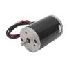 DC Motor 180V 200W Brush Motor Aluminium Alloy Body Copper Coils Permanent Magnet 5000RPM High Speed Electric Motor for
