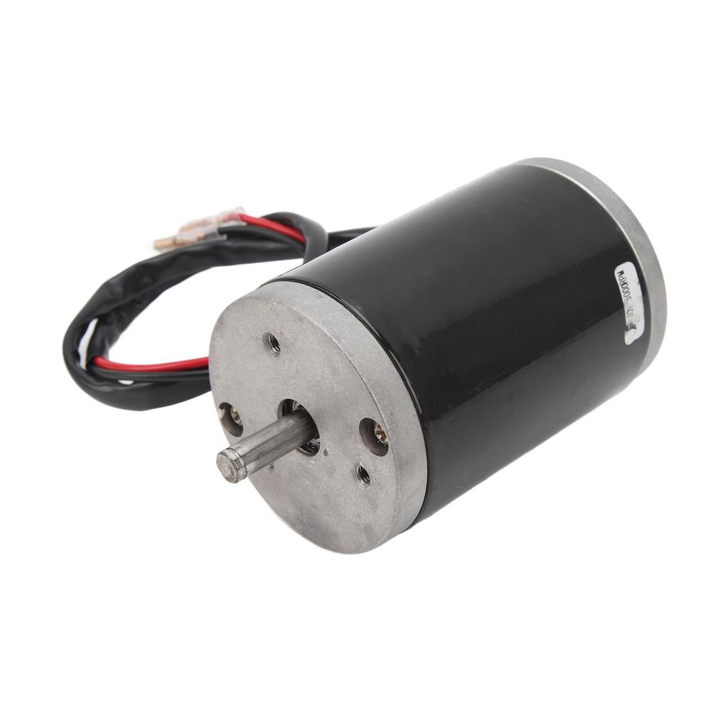 DC Motor 180V 200W Brush Motor Aluminium Alloy Body Copper Coils Permanent Magnet 5000RPM High Speed Electric Motor for