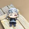 6Pcs Anime Demon Slayer Toy Full Eat Nezuko Tanjirou Zenitsu Inosuke Kyoujurou Kanawo Figurine Collectible Model Doll