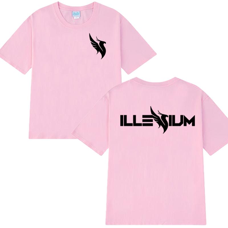 High Quality Illenium Dj Music Double Sided Printed Short Sleeve T-shirts 2025 Men Women Trend Casual T Shirt Unisex Cotton Tops