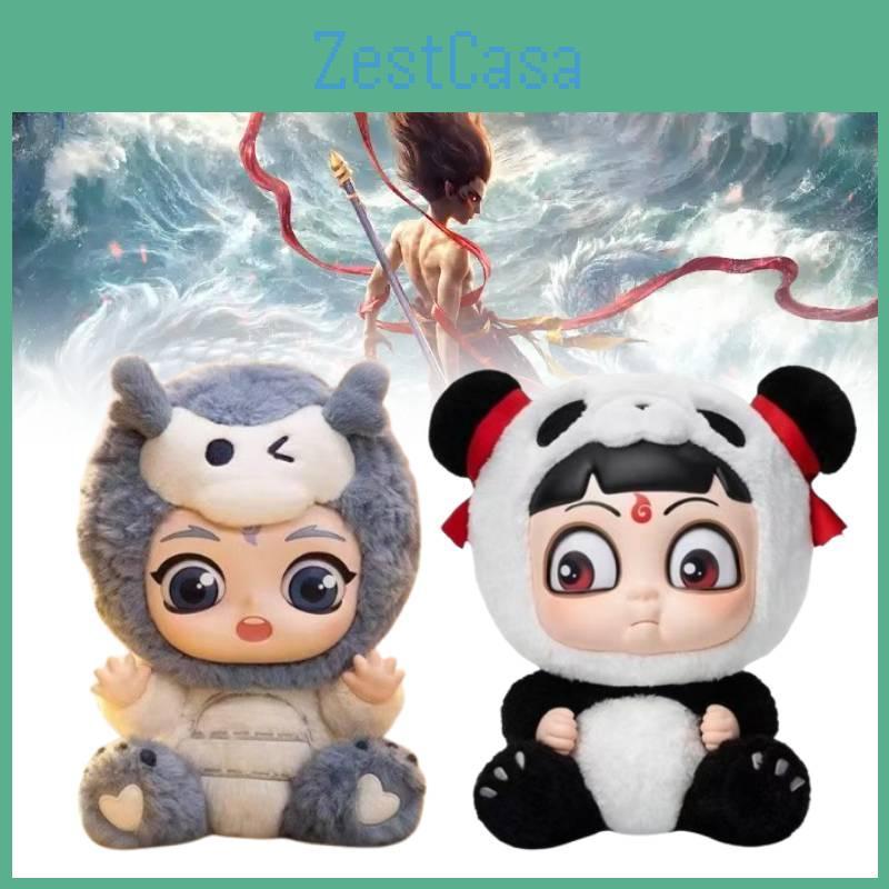 Soft And Adorable Plush Toy Nezha And Bai Long Aobing For Kids Emotional Development