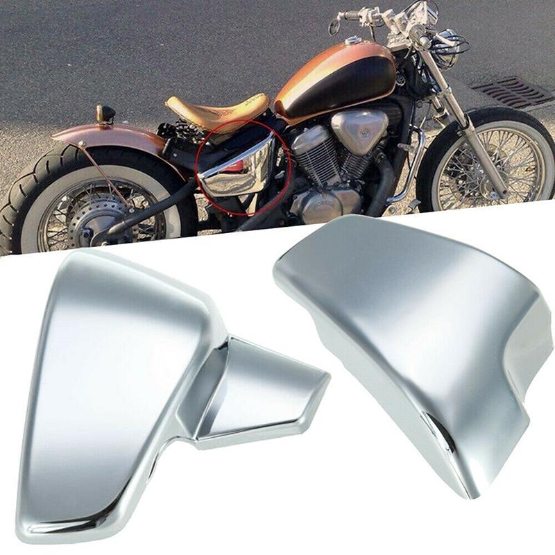 !HOT! Motorcycle Battery Side Cover for Honda VLX 600 1999-2008 Fit VT 600 C CD Shadow VLX Deluxe 1999-2007