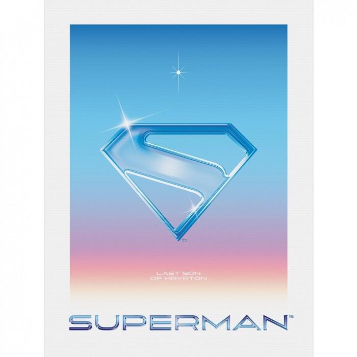 Superman 2025 Logo Canvas Print