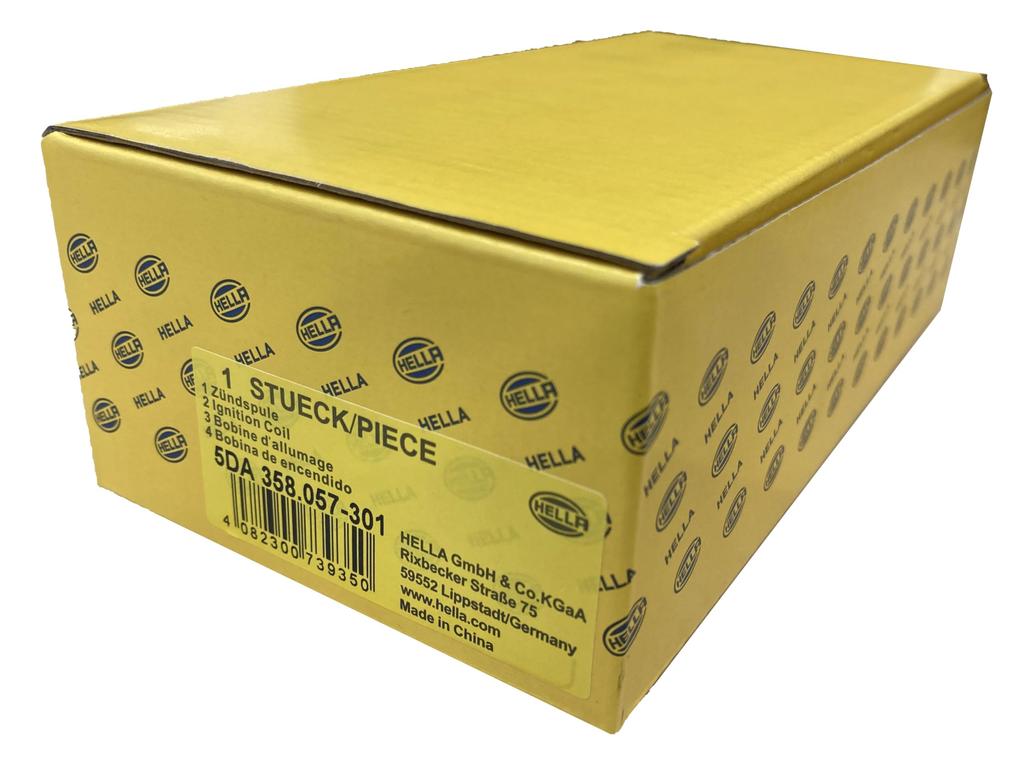 Hella Zündspule U5157 für Suzuki Jimny JB23W, Wagon R und Every 5DA (Artikelnummer: 358.057-301)