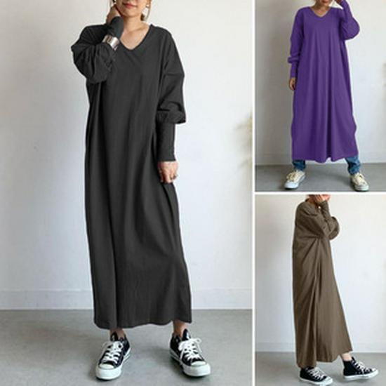 2021 Winter Koreanischer Stil Damen Locker geschnittenes Rundhals-Pullover-Sweatshirt