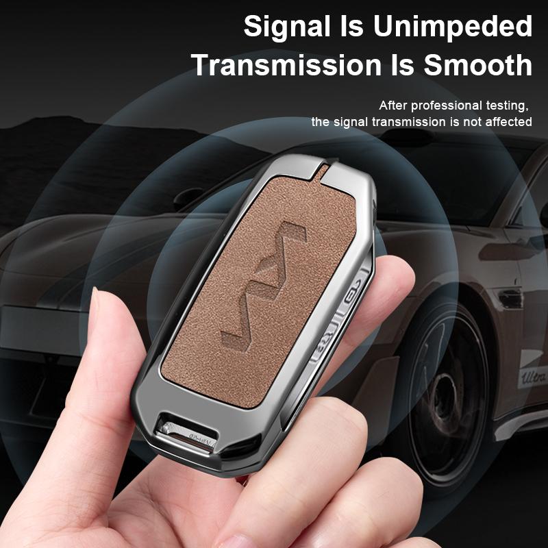 ABCDFE1 Zinc Alloy Car Remote Key Case Cover Shell Holder For Kia Sportage 2023 2024 Ray Sorento Soul Telluride Cerato 2020 K5 K8 2022