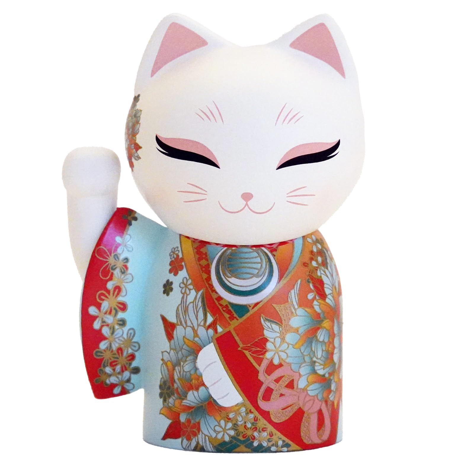 

Kimmidoll Maneki Neko Hoshi 9cm MNFL007 Doll, Tall,