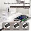 RGB Gradient Fast-Charging Data Cable - 3-in-1 with Running Light