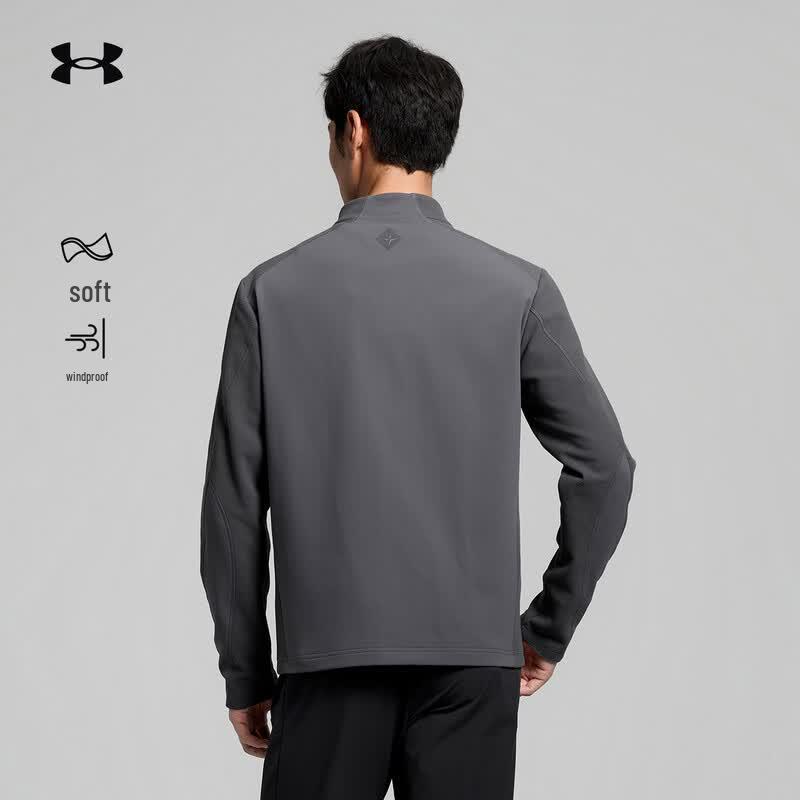 Under Armour Men's Waffle Knit Stand-Collar Jacket