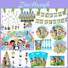 Little Baby Bum Theme Birthday Party Supplies With Festive Tableware And Decor