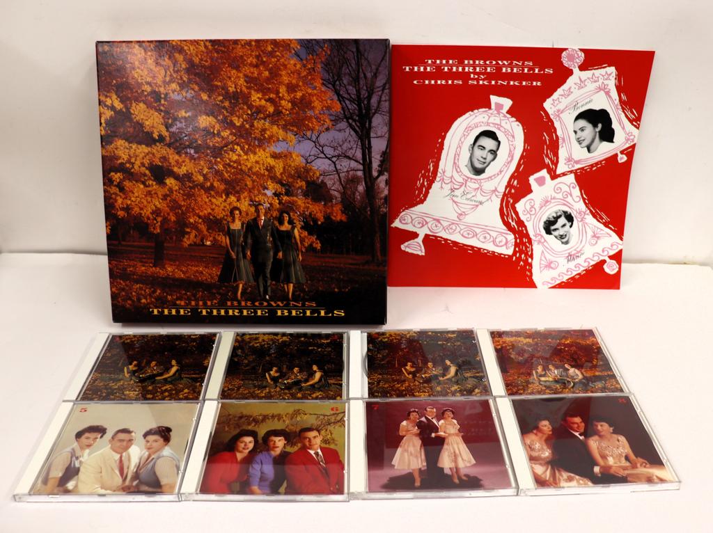 CD BROWNS - Three Bells BCD15665HI BEAR FAMILY 1993 Germany Country Used
