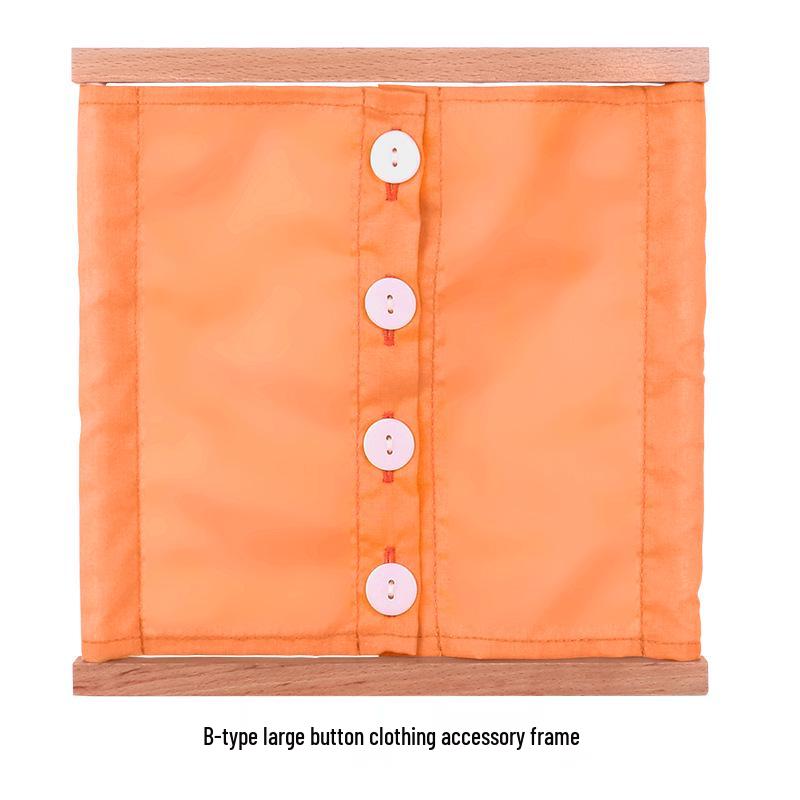 Montessori Early Education Button-Handling Kit for Kindergarten Children