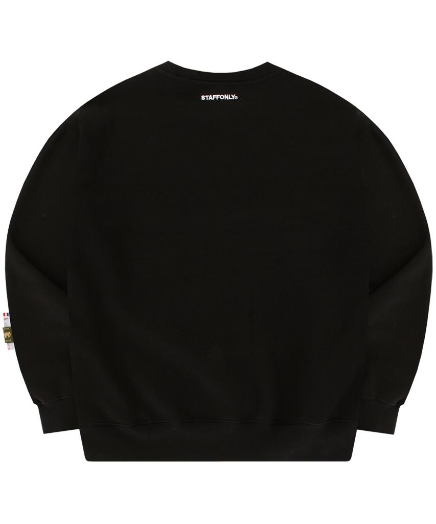 STAFFONLY [Fleece]Welcome To Korea (Black)