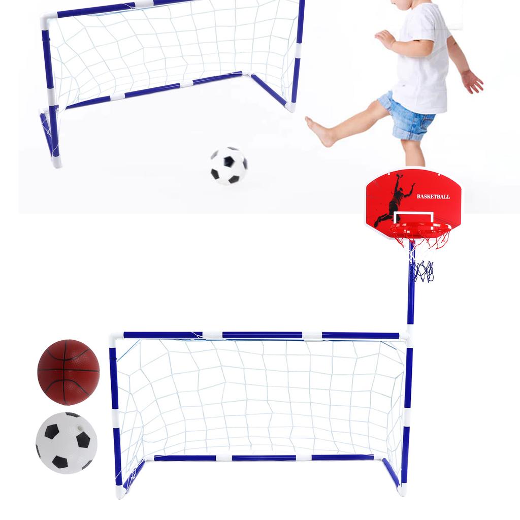 2 in 1 Indoor Arcade Game Parent Child Sports Games Indoor Children's Football Door for 3+ Years Old