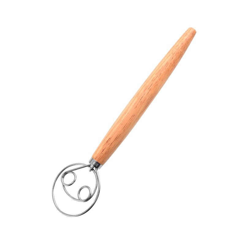 

1 шт. венчик из нержавеющей стали с шариковой пружиной, портативный серебряный ручной венчик, кухонные принадлежности, блендер для взбивания молока, кухонный инструмент