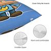 Home Decor Dog Man Pillowcases Accessories Pillow Cover Zippered Multi Size