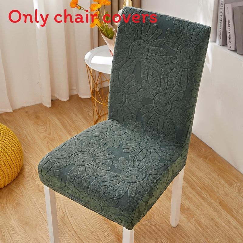 Sunflower Chair Cover With Elastic Fit For Home Dining And Allseason Protection