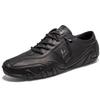 Hoge Heren Casual Schoenen Ronde Neus Platte Zool Instappers Comfortabel Lopen Dagelijks Gebruik