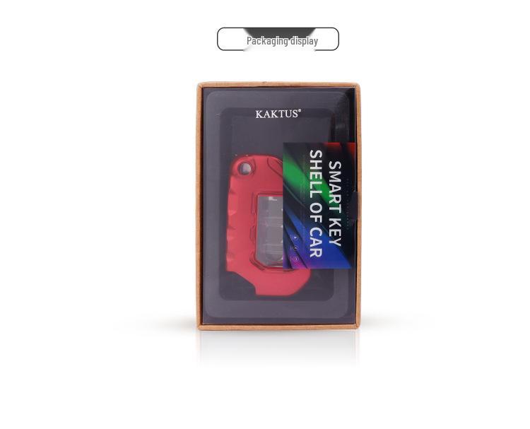 KAKTUS Kashi Ru Car Key Bag for 2018 Jeep Wrangler Key - Protective Cover