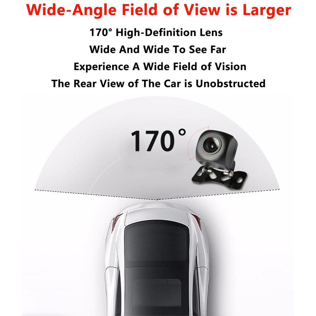 12V Car AHD Starlight Noční zadní kamera Vision IP68 Vodotěsná autokamera 1280 HD obrazová couvací kamera s parkovací linkou