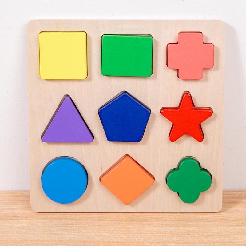 

Wooden Toddler 3D Shape Matching Puzzle – Educational Cognitive Toy