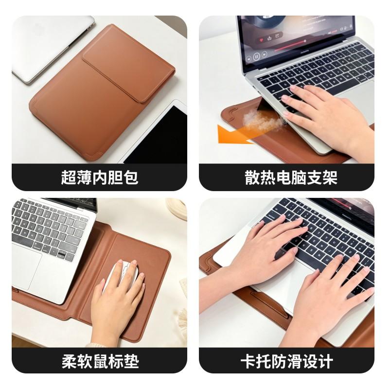 14-inch Laptop Sleeve Case With Shockproof Padding Water-Resistant PU Interior Multi-Color Options MacBook Dell Lenovo